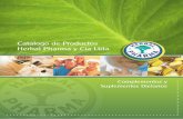 CATÁLOGO DE PRODUCTOS Y SERVICIOS LAOM PRODUCTS S.A.S 2016