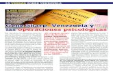 Gene Sharp, Venezuela y las operaciones psicológicas