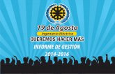 Informe de Gestión 2014-2016