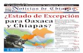 NOTICIAS DE CHIAPAS, EDICIÓN VIRTUAL; MIÉRCOLES  29  DE JUNIO  DE 2016