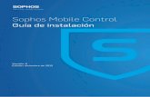 Guía de instalación de Sophos Mobile Control