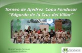 Proyecto Torneo de Ajedrez Copa Fonducar “Edgardo de la Cruz ...