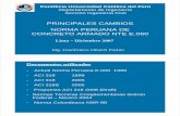 PRINCIPALES CAMBIOS NORMA PERUANA DE CONCRETO ...