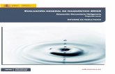 Informe de evaluación general de diagnóstico 2010
