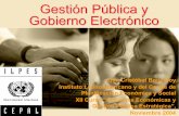 Gestión Pública y Gobierno Electrónico -Juan Cristóbal Bonnefoy