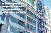 Manual práctico de prescripción y recepción de ventanas en obra