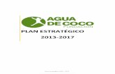 Líneas Estratégicas Fundación Agua de Coco, Periodo 2013 - 2017
