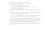 TEMA 7: INTRODUCCIÓN A LA CARTOGRAFÍA OBJETIVOS DE LA ...