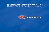 Plan de desarrollo institucional 2013 - 2019