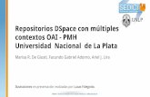 Repositorios DSpace con múltiples contextos OAI - PMH ...