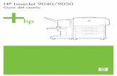 HP LaserJet 9040/9050 user guide - ESWW