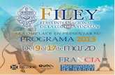 Programa Oficial de la FILEY 2013