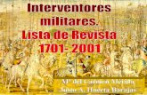 Interventores Militares. Lista de Revista 1701 ~ 2001