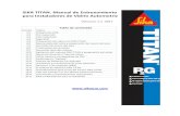SIKA TITAN. Manual de Entrenamiento para Instaladores de Vidrio ...