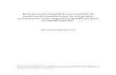 Armonización Legislativa en materia de insolvencia internacional de ...