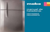 Manual Refrigerador - mabe