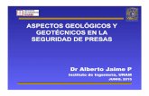 ASPECTOS GEOLÓGICOS Y GEOTÉCNICOS EN LA SEGURIDAD ...