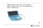 Manual para el usuario del sistem de ecografía MicroMaxx®