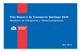 Plan Maestro de Transporte Santiago 2025