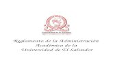 Reglamento de la Administración Académica de la Universidad de ...