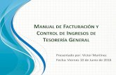manual de facturación y control de ingresos de tesorería general