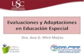 Evaluaciones y Adaptaciones en Educación Especial