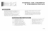 SERIES DE TIEMPO Y PRONOSTICOS 1"ffI'II