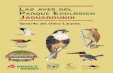 Novedades Libro Las aves del parque ecológico de Jaguaroundi