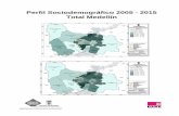 Perfil Sociodemográfico 2005 - 2015 Total Medellín