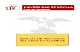 UNIVERSIDAD DE SEVILLA MANUAL DE PROCESOS DEL ÁREA ...