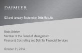 Daimler Investor Relations-Presentation Charts Q3/2016