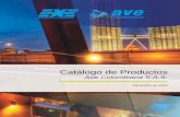 CATÁLOGO DE PRODUCTOS 2015-Diciembre.indd