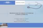 Manejo de úlceras cutáneas: casos clínicos (por Miguel Ángel Giner)