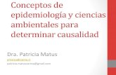 Conceptos de epidemiología y ciencias ambientales para ...