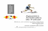 Apuntes Arbítrales de Futsal