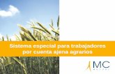 Sistema especial para trabajadores por cuenta ajena agrarios