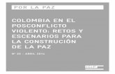 colombia en el posconflicto violento: retos y escenarios para la ...