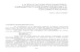 LA EDUCACION PSICOMOTRI Z: CONCEPTO Y CONCEPCIONES ...