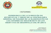 Taller Regional: LAS OFICINAS NACIONALES DE ESTADÍSTICA ...