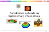 Tema 11: Color en Optometría y Oftalmología