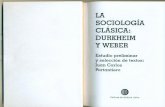 LA SOCIOLOGÍA CLÁSICA: DURKHEIM