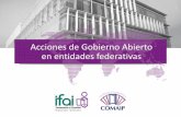 Presentación COMAIP: Acciones de gobierno Abierto en entidades ...