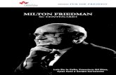 Milton Friedman, Su Centenario