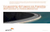 informe de la gestión del agua en España