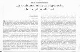 La cultura maya: vigencia de la pluralidad