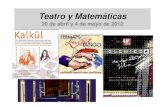 Teatro y matematicas