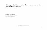 Diagnóstico de la corrupción en Nicaragua