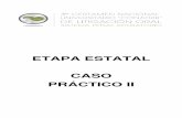 ETAPA ESTATAL CASO PRÁCTICO II