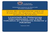 Guia del estudiante LRI con Perfil Indicativo en Comercio Exterior y ...