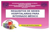 Requisitos de Inscripción a Sedes Internado Médico 2017
